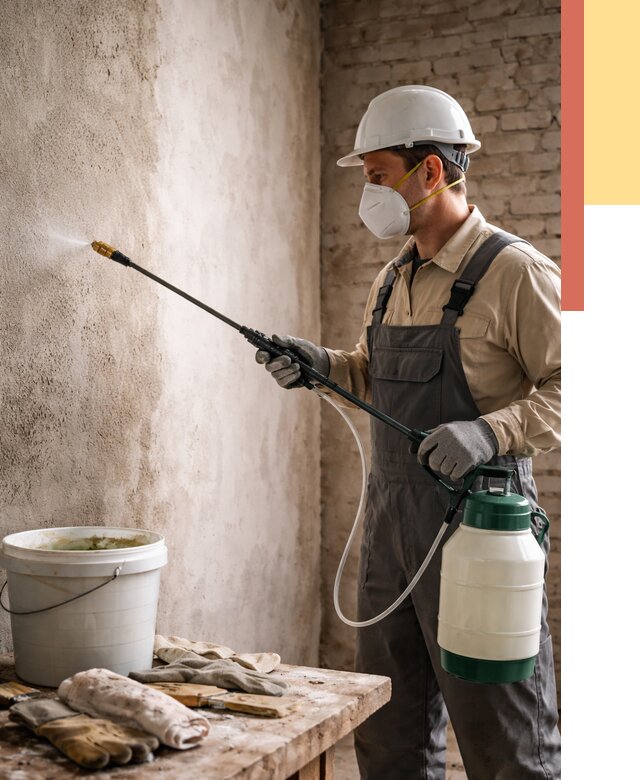 Антисептическая обработка стен в Волхове от 1256 руб. — быстро и недорого | ОТДЕЛОЧНИК-Влх