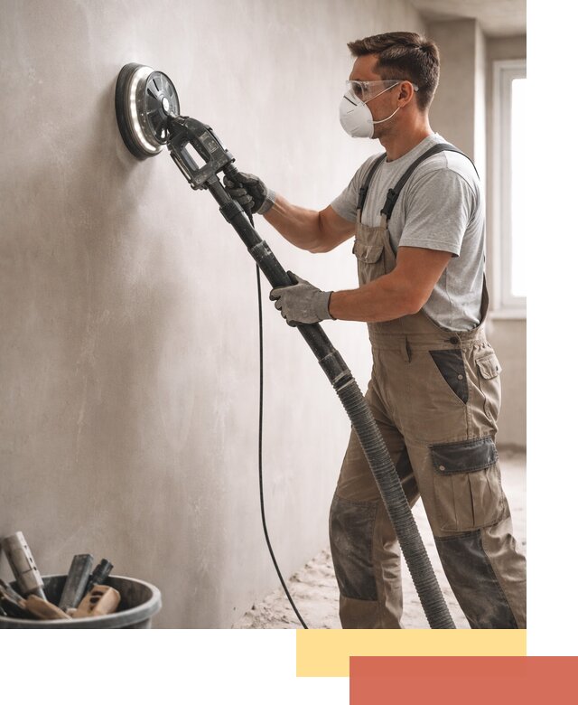 Профессиональная шлифовка стен в Волхове быстро и качественно