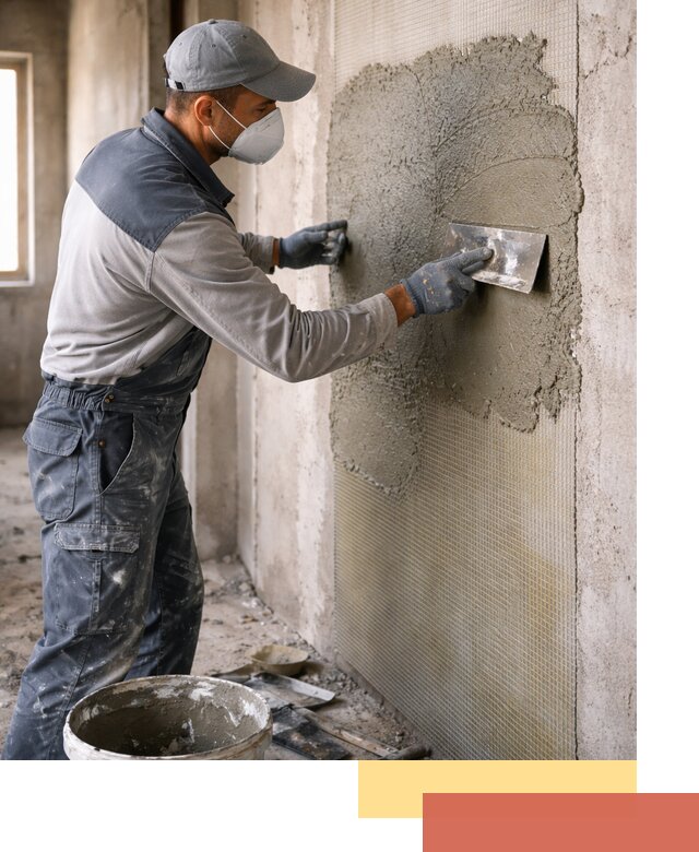 Штукатурка стен по сетке в Волхове под ключ качественно и быстро