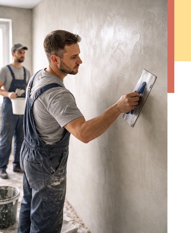 Глянцевание штукатурки стен в Волхове от 7851 руб. — услуги и затирка | ОТДЕЛОЧНИК-Влх