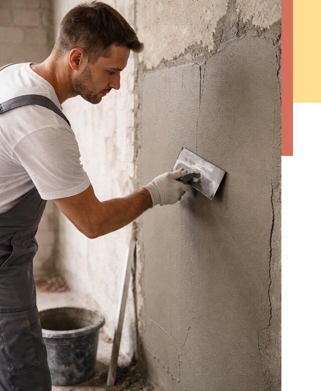 Штукатурка стен под плитку в Волхове от 4397 руб./м2 — выравнивание под плитку | ОТДЕЛОЧНИК-Влх