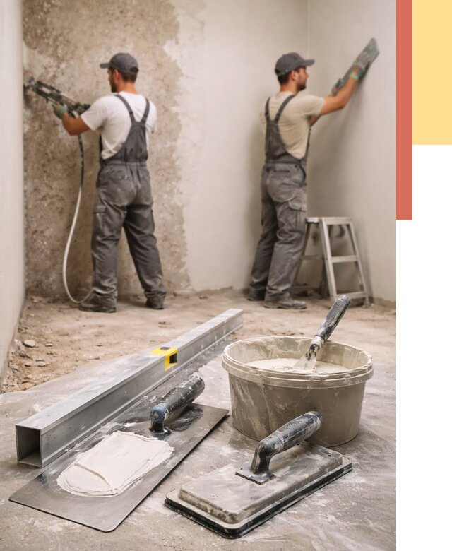 Штукатурка стен под обои в Волхове от 4711 руб./м2 — выравнивание под обои | ОТДЕЛОЧНИК-Влх