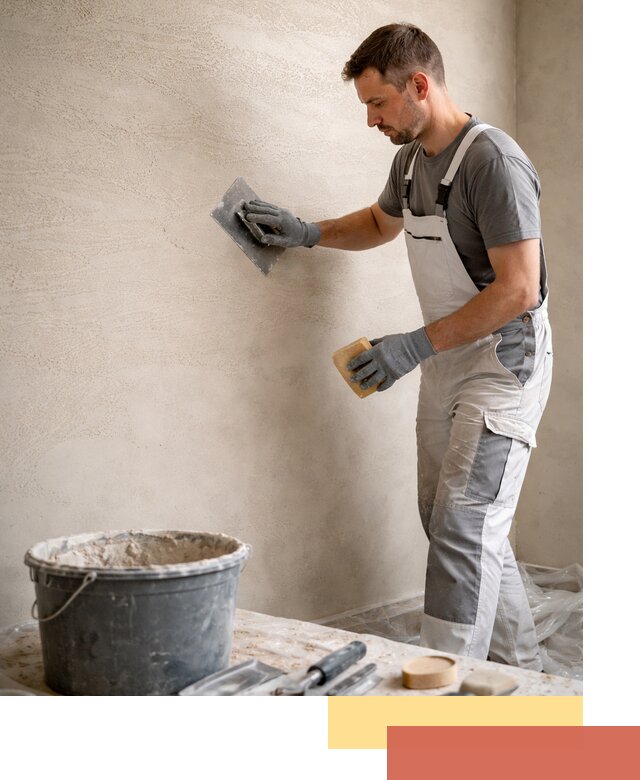 Декоративная штукатурка травертин в Волхове для стен и потолков