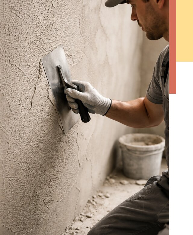 Структурная штукатурка стен в Волхове от 4711 руб. под ключ | ОТДЕЛОЧНИК-Влх