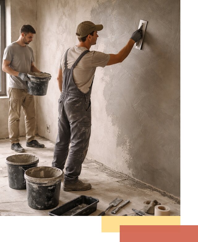 Нанесение микроцемента на стены в Волхове качественно и быстро