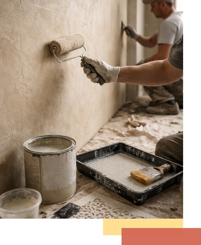 Лессирующая краска для декоративной отделки в Волхове