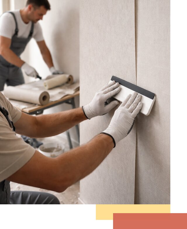 Поклейка обоев под покраску в Волхове профессионально и быстро