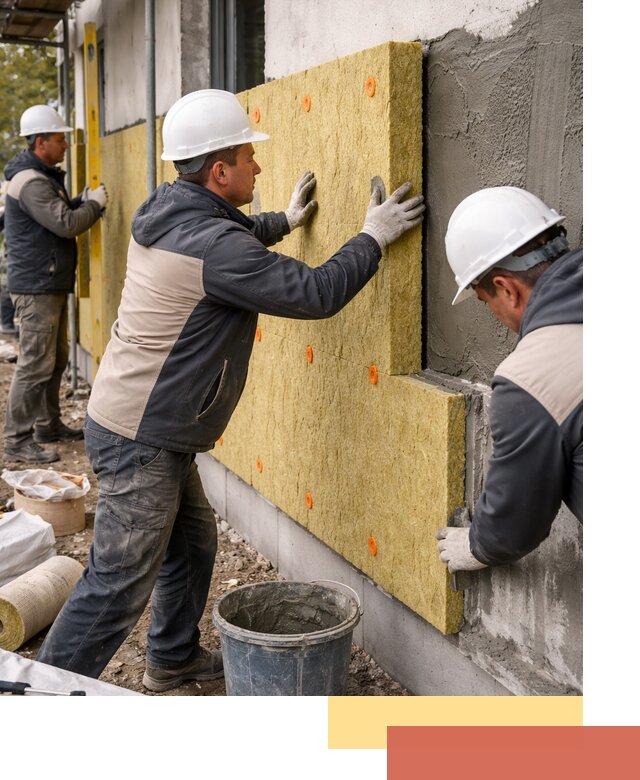 Утепление стен минватой в Волхове — тепло и звукоизоляция