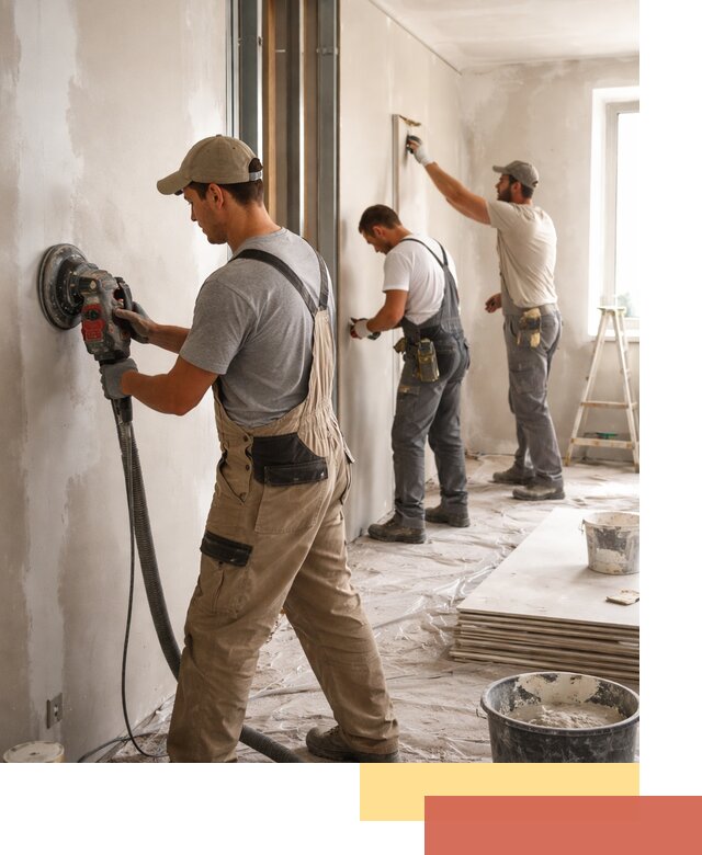 Профессиональная отделка стен в Волхове качественно и в срок