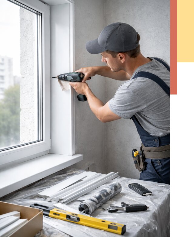 Установка пластиковых откосов в Волхове от 2355 руб. | ОТДЕЛОЧНИК-Влх монтаж, быстро и недорого