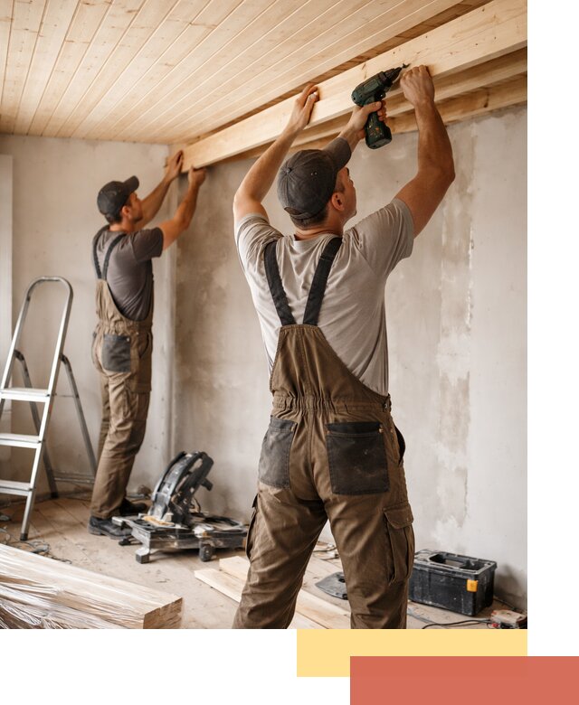 Монтаж потолка из вагонки в Волхове профессионально и аккуратно