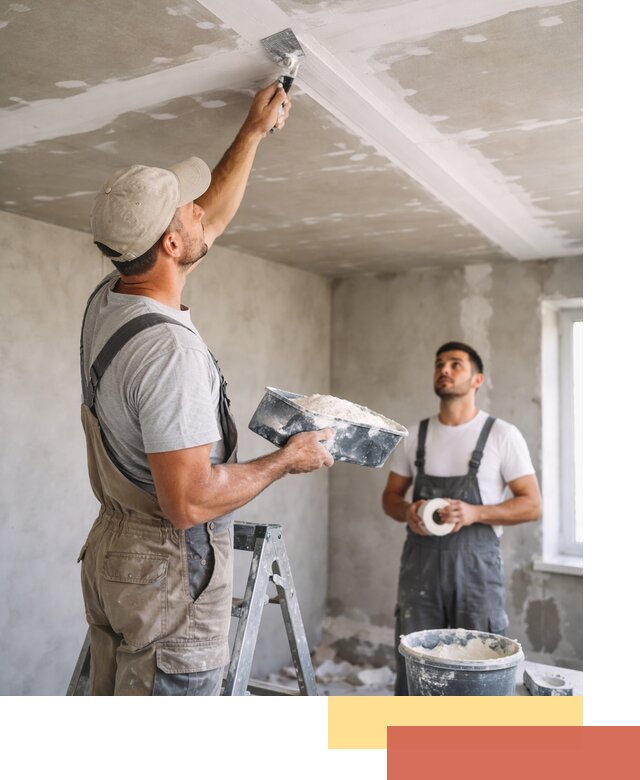 Обработка швов потолка ГКЛ в Волхове: качественная заделка и шпатлевка