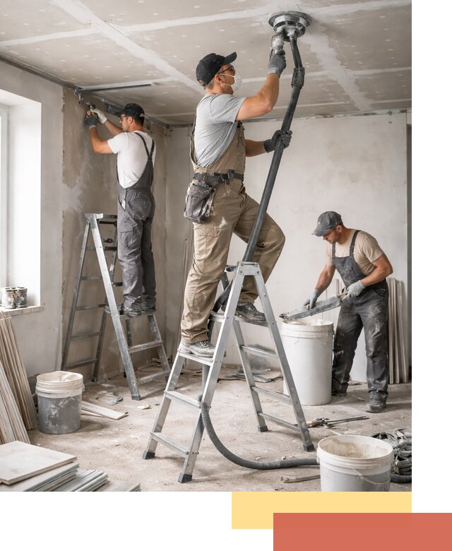 Ремонт потолка из гипсокартона в Волхове: быстрый и качественный монтаж