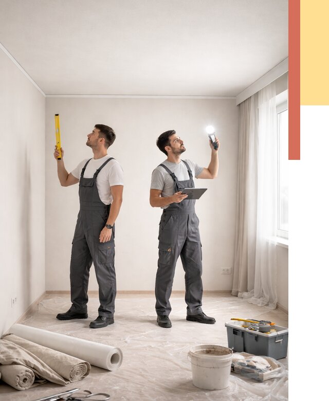 Отделка потолка в Волхове недорого от 785 руб/м2 | Услуги ОТДЕЛОЧНИК-Влх