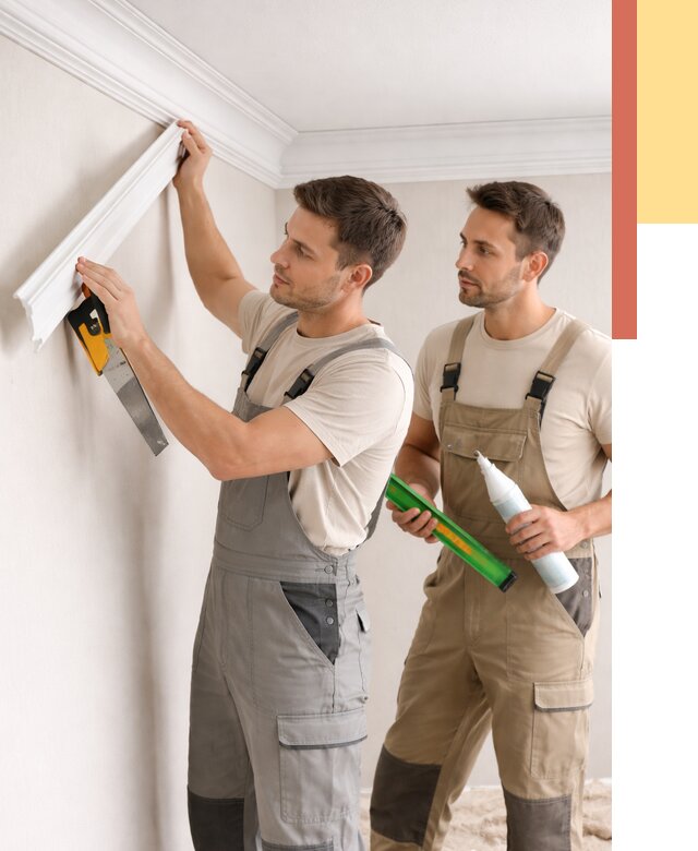 Монтаж потолочного плинтуса в Волхове от 2408 руб. — быстро и недорого | ОТДЕЛОЧНИК-Влх