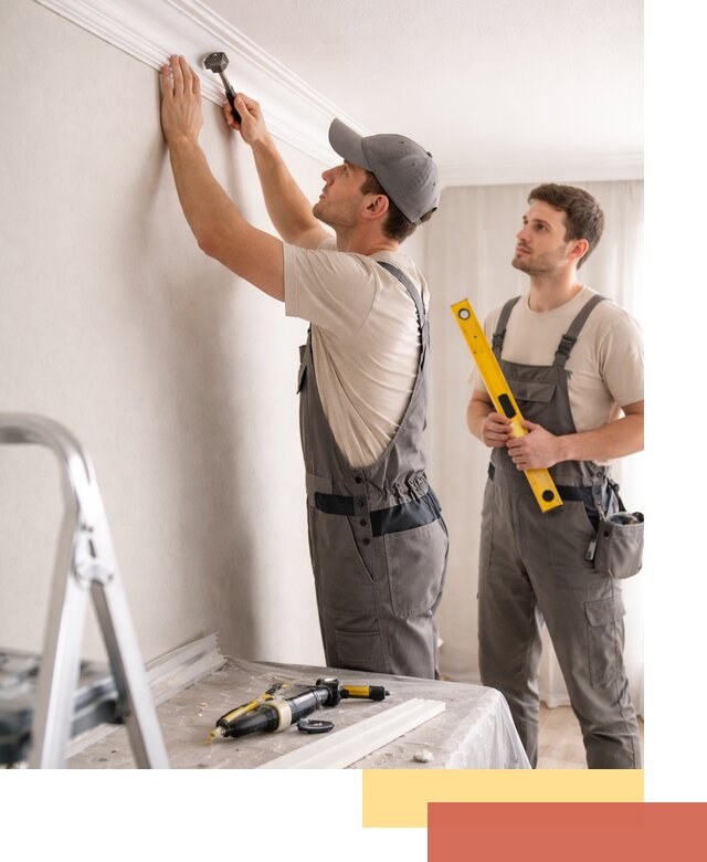 Монтаж потолочного плинтуса в Волхове качественно и быстро